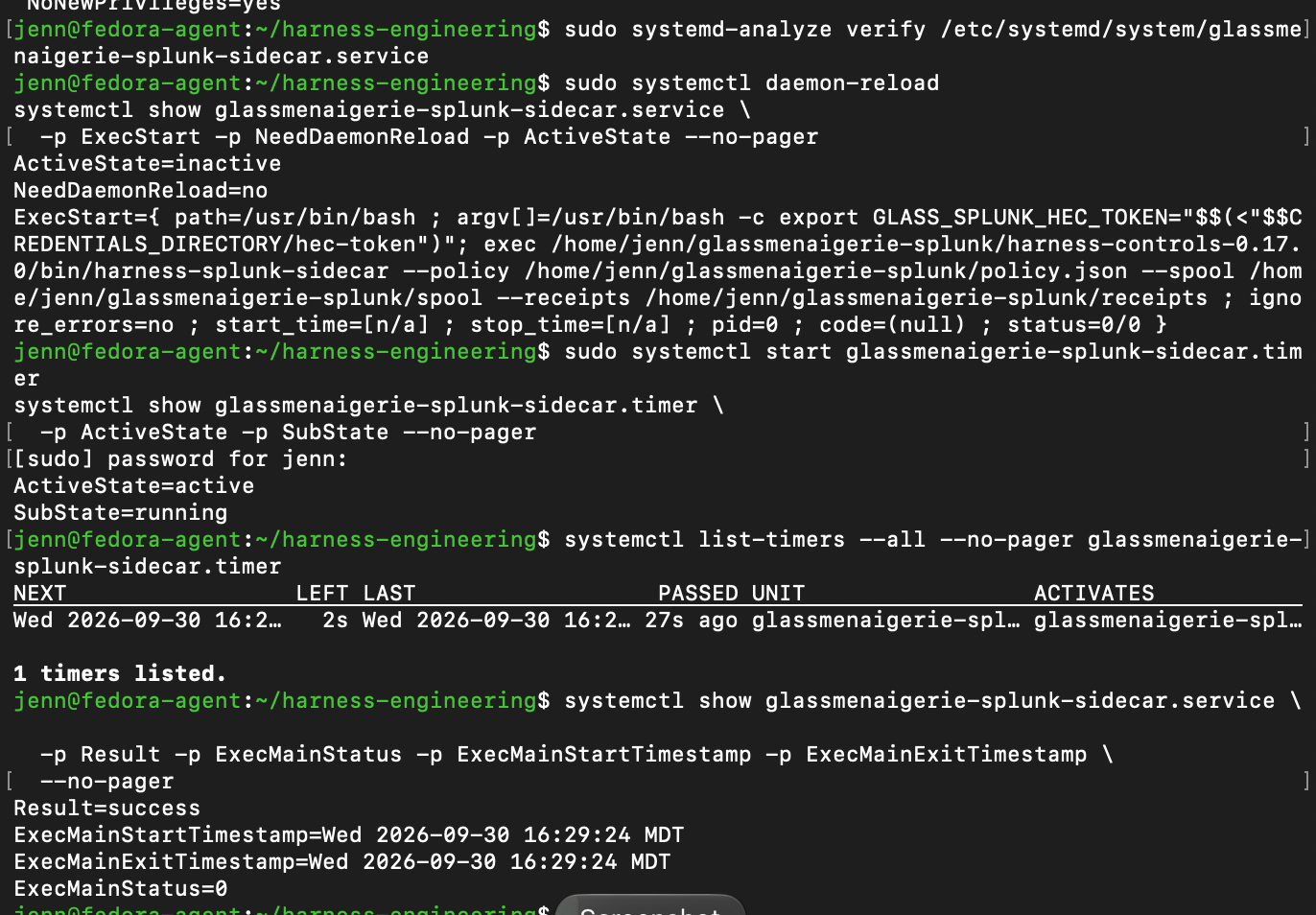 Version 0.17.0 binary module import check and Splunk sidecar service definition